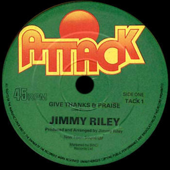 Jimmy Riley : Give Thanks & Praise (12")