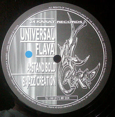 Universal Flava : Stand Bold / Jazz Creation (12")