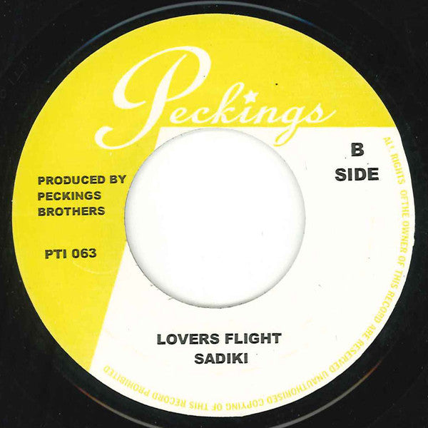 Khadijah / Sadiki : True Star / Lovers Flight (7", Single)