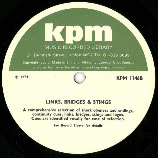 Various : Links, Bridges & Stings (LP)