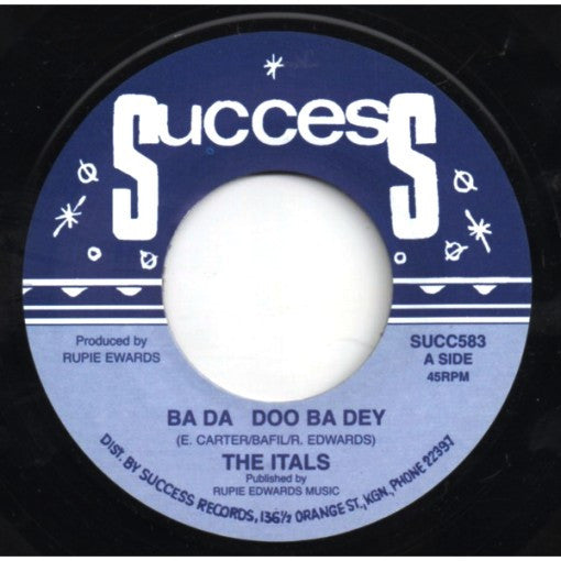 The Itals (2) / I-Roy : Ba Da Doo Ba Dey / Tiger From Bengalie (7", RE)