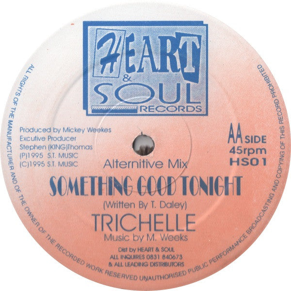 Trichelle : Something Good Tonight (12")