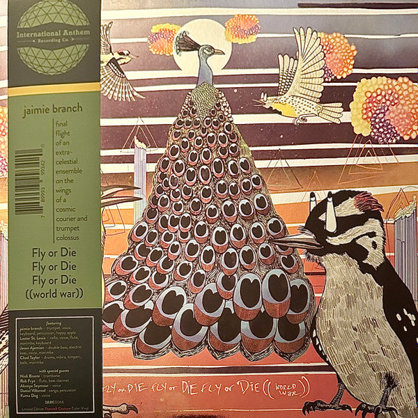 Jaimie Branch : Fly Or Die Fly Or Die Fly Or Die ((World War)) (LP, Album, Ltd, Pea)