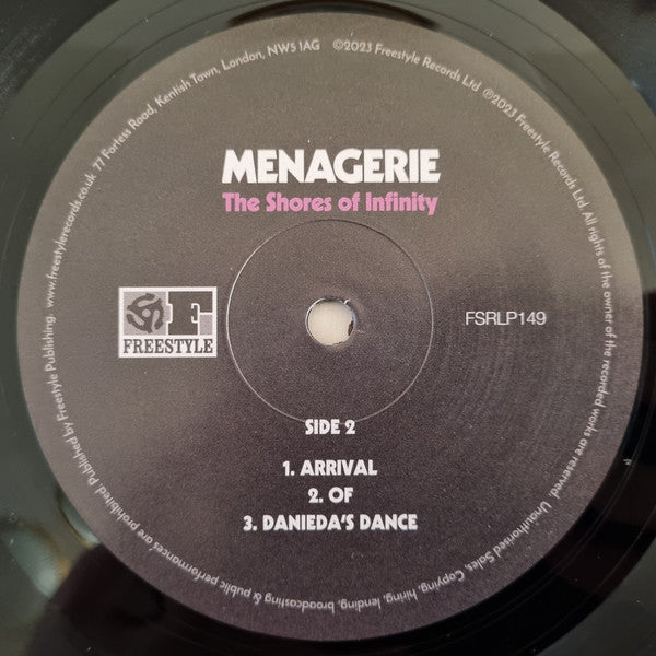 Menagerie : The Shores Of Infinity (LP, Album)