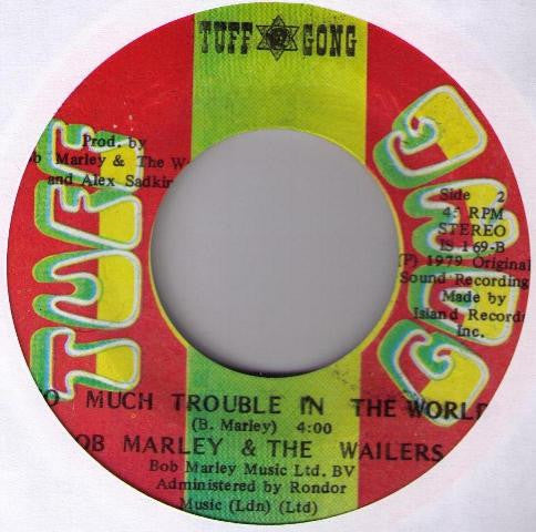 Bob Marley & The Wailers : One Love / People Get Ready / So Much Trouble In The World (7")