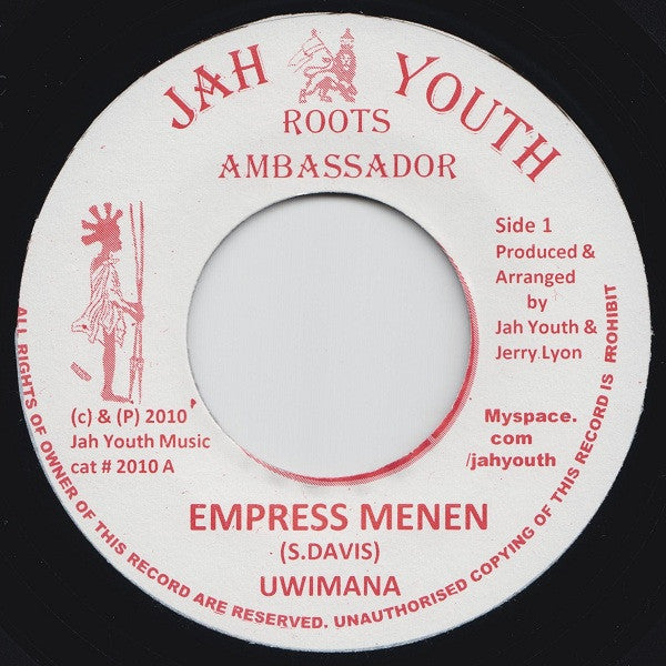Uwimana : Empress Menen (7")
