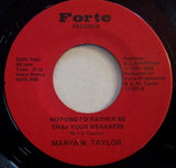 Marva Whitney : (Hey, You And You And You And You) I've Lived The Life / Nothing I'd Rather Be Than Your Weakness (7", Single)