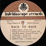Tiny Moore & Jethro Burns : Back To Back (LP, Album)