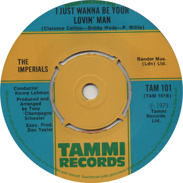 The Imperials : Goin' Out Of My Head (7", Single)