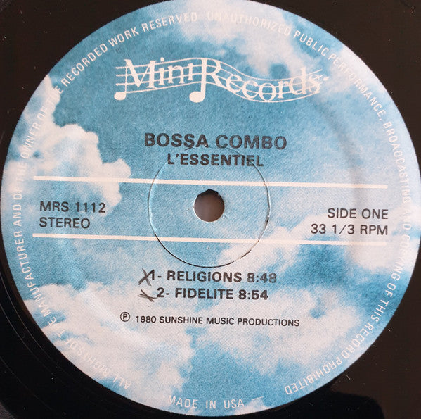 Bossa Combo : L'Essentiel (LP, Album)