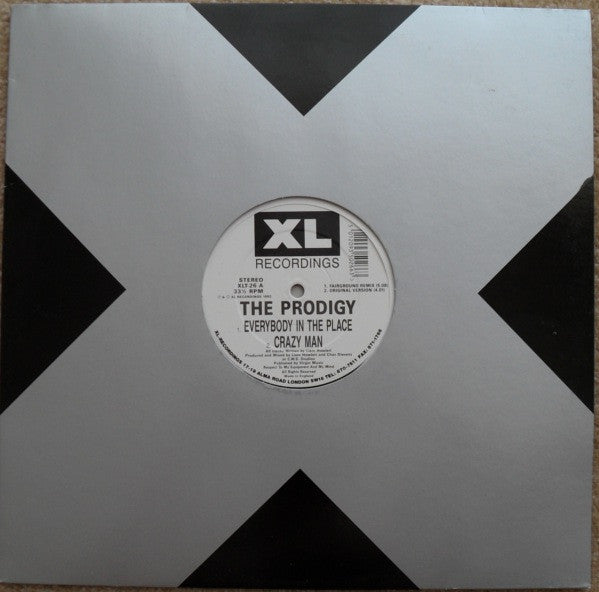 The Prodigy : Everybody In The Place (12", Single, Die)