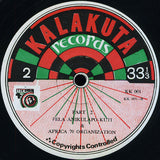 Fẹla* And Afrika 70* : Sorrow Tears And Blood (LP, Album)