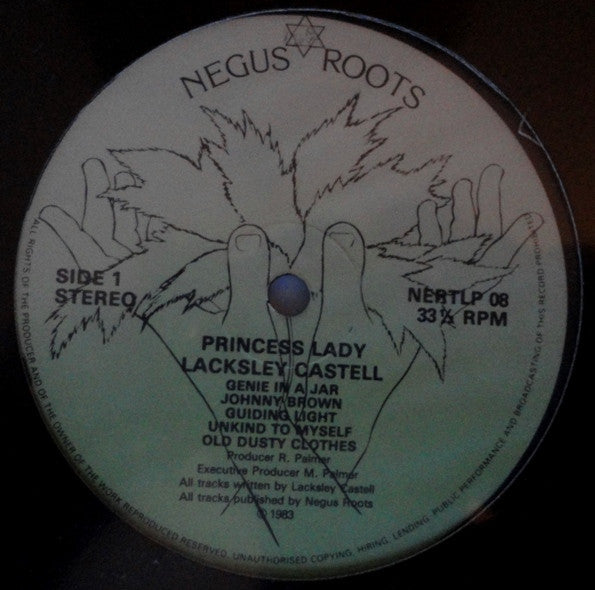 Lacksley Castell : Princess Lady (LP, Album)
