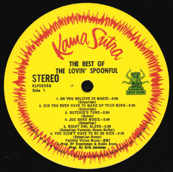 The Lovin' Spoonful : The Best Of The Lovin' Spoonful (LP, Comp, MGM)