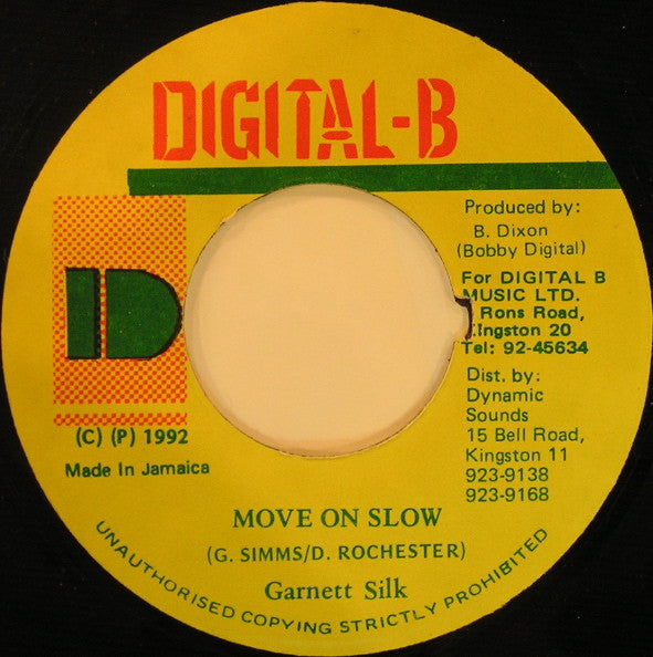 Garnett Silk : Move On Slow (7")