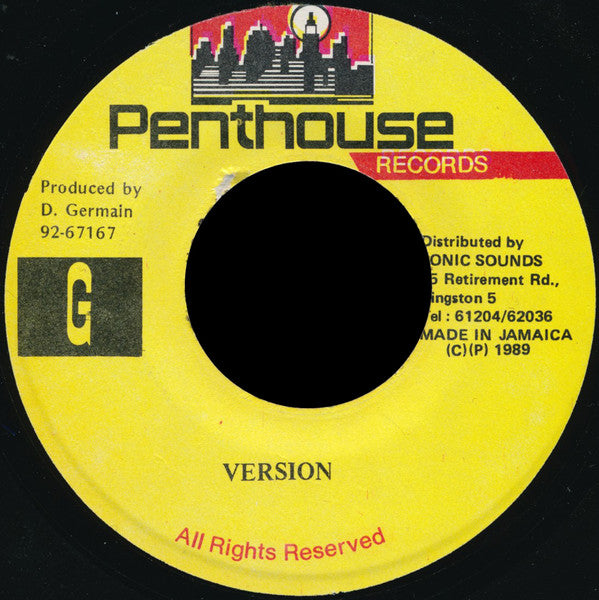 Gregory Isaacs : Counterfeit Lover (7")