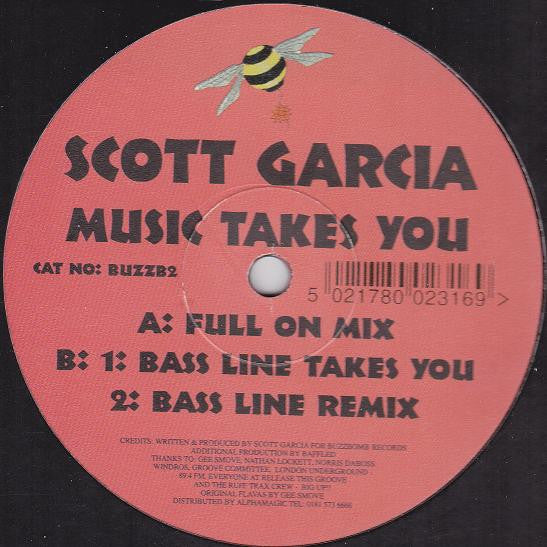 Scott Garcia : Music Takes You (12")