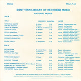 Unknown Artist : National Moods (LP)