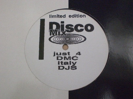 Various : Just 4 DMC Italy Djs (12", Ltd)
