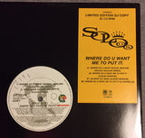 Solo (8) : Where Do U Want Me To Put It (12", Ltd, Promo)