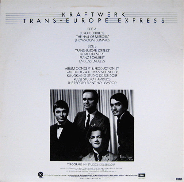 Kraftwerk : Trans-Europe Express (LP, Album, Ora)