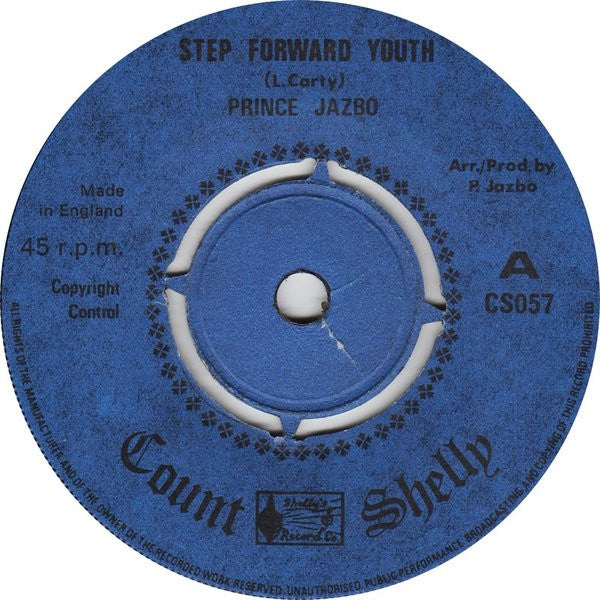 Prince Jazbo* : Step Forward Youth / Black Is Power (7", Single)