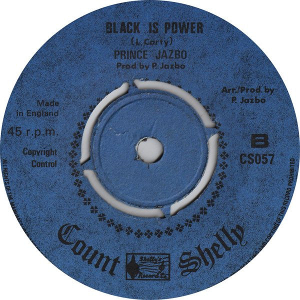 Prince Jazbo* : Step Forward Youth / Black Is Power (7", Single)