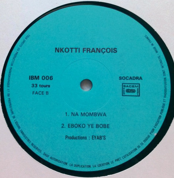 Nkotti François : Nkowanga (LP, Album)