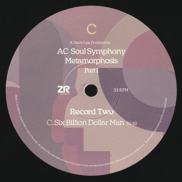 AC Soul Symphony : Metamorphosis Part I (2x12", Album)