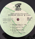 Herman Kelly & Life : Percussion Explosion (LP, Album, RE)