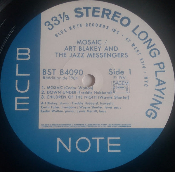 Art Blakey & The Jazz Messengers : Mosaic (LP, Album, RE)