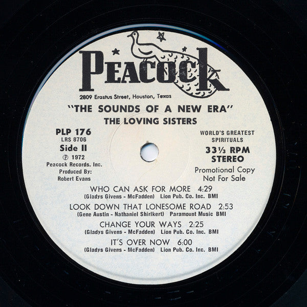The Loving Sisters : The Sounds Of A New Era (LP, Promo)