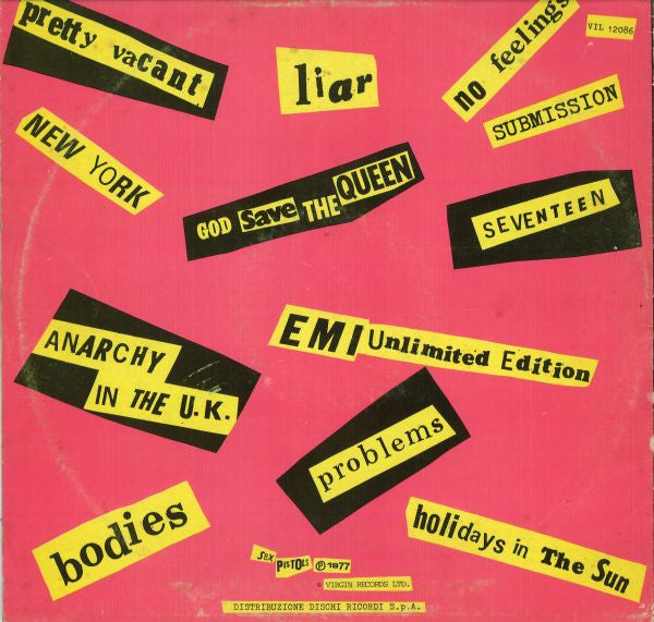 Sex Pistols : Never Mind The Bollocks Here's The Sex Pistols (LP, Album, RE, RP)