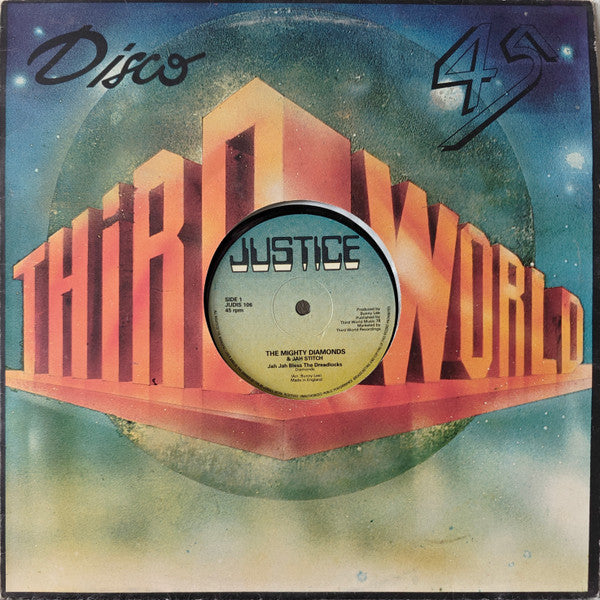 The Mighty Diamonds & Jah Stitch / The Mighty Diamonds &  New Roy : Jah Jah Bless The Dreadlocks / Carefree Girl (12")