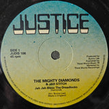 The Mighty Diamonds & Jah Stitch / The Mighty Diamonds &  New Roy : Jah Jah Bless The Dreadlocks / Carefree Girl (12")