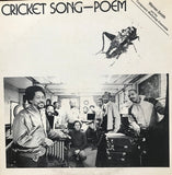 Warren Smith And The Composer's Workshop Ensemble : Cricket Song-Poem (LP, Album)
