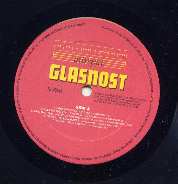 Various : Glasnost (LP, Comp)