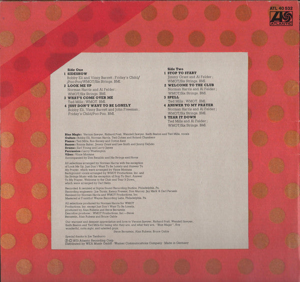 Blue Magic : Blue Magic (LP, Album)