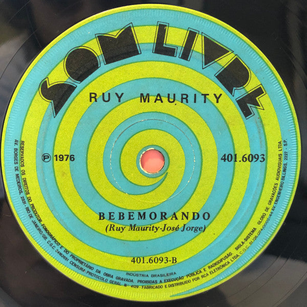 Ruy Maurity : Nem Ouro Nem Prata (7", Single)