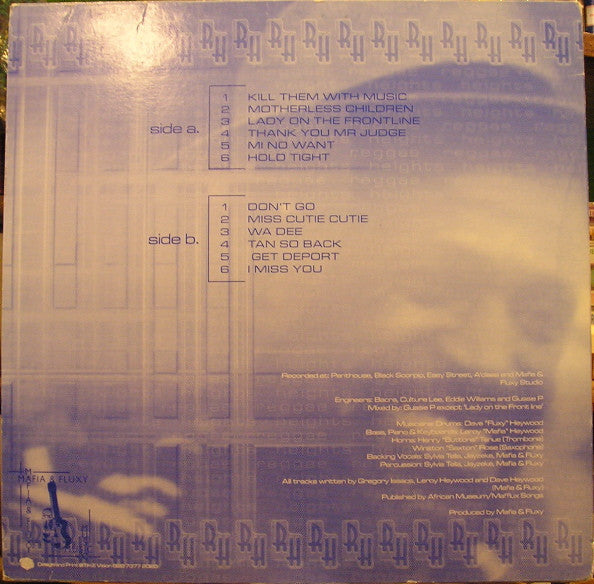 Mafia & Fluxy Feat. Gregory Isaacs : Reggae Heights (LP, Album)