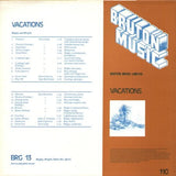 Various : Vacations (LP)