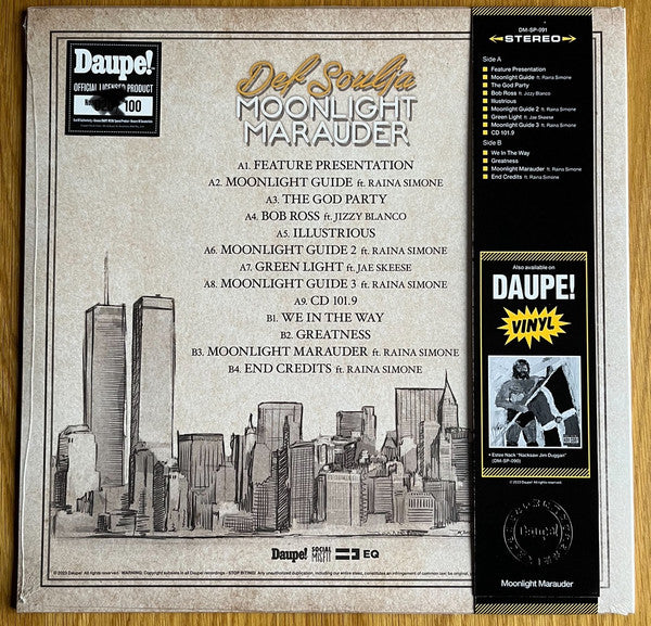 Def Soulja : Moonlight Marauder (LP, Album, Ltd, Num, OBI)