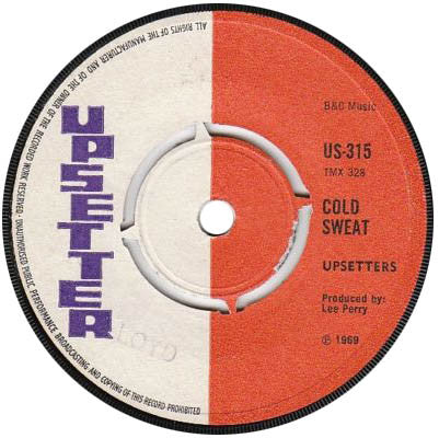 The Upsetters / The Soul Twins (2) : Cold Sweat / Pound Get A Blow (7", Single)