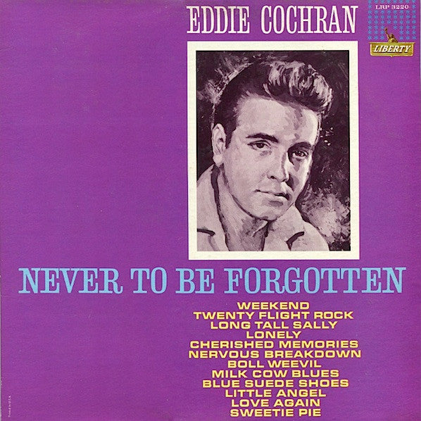 Eddie Cochran : Never To Be Forgotten (LP, Album, Mono)