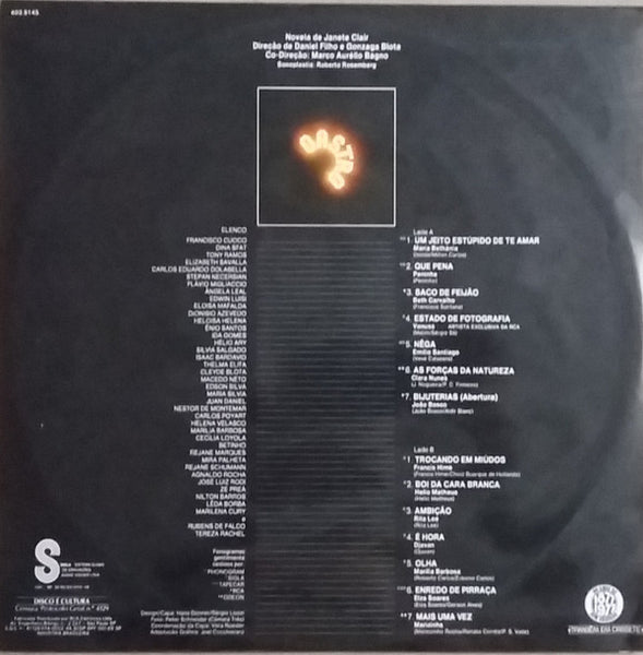 Various : O Astro (Trilha Sonora Original Da Novela) (LP, Album, Comp)