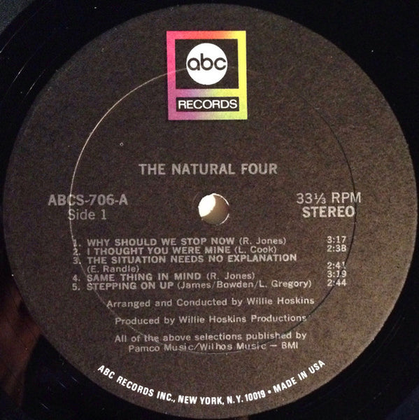 The Natural Four : Good Vibes! (LP, Album)