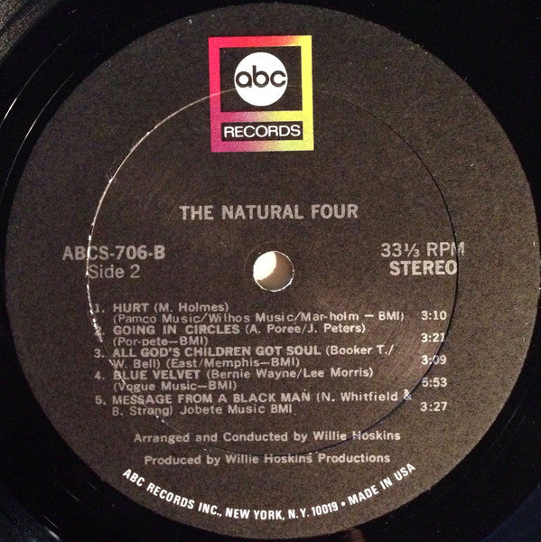 The Natural Four : Good Vibes! (LP, Album)