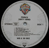 Prince : Dirty Mind (LP, Album, RE)