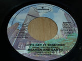 Heaven And Earth (2) : I Feel A Groove Under My Feet (7", Single, 25)