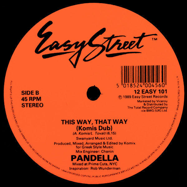 Pandella : This Way, That Way (12")